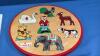 (3) 1950'S 7IN WOODEN PUZZLES & 9IN PLASTIC PUZZLE - 3