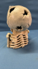 Cast Iron Skeleton Bank 7in High - 3