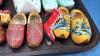 QUANTITY OF POTTERY & WOODEN SHOES - 3