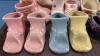 COLLECTION OF POTTERY SHOES, SLIPPERS & BOOTS - 2