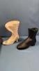 COLLECTION OF POTTERY SHOES, SLIPPERS & BOOTS - 8