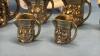 (6) ENGLISH MADE METAL PITCHERS - 2