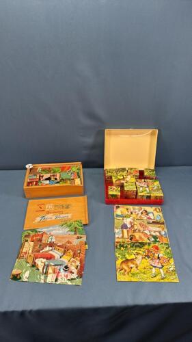 (2) PICTURE CUBE SETS