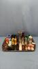APPROX. 24 POTTERY GLASS & METAL SLIPPERS & BOOTS