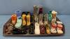 APPROX. 24 POTTERY GLASS & METAL SLIPPERS & BOOTS - 2