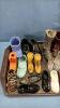 APPROX. 24 POTTERY GLASS & METAL SLIPPERS & BOOTS - 5