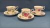 (7) ROYAL ALBERT CUPS & SAUCERS - 8