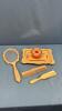 1940'S BAKELIGHT DRESSER PIECES