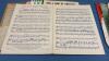 CHRISTMAS SHEET MUSIC LOT - 6