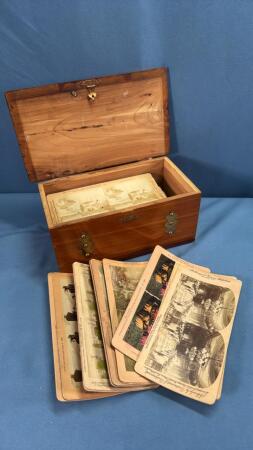 APPROX. 50 STEREOSCOPE CARDS