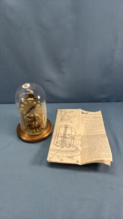 GERMAN ANNIVERSARY WIND UP CLOCK