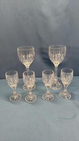 MIKASA PARK LANE CRYSTAL GLASSES