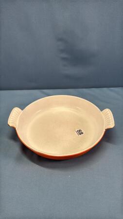 8IN ENAMELED CAST IRON PAN