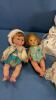 (4) RUBBER/PLASTIC DOLLS - 2