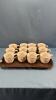 (12) FASCINO STONEWARE MUGS