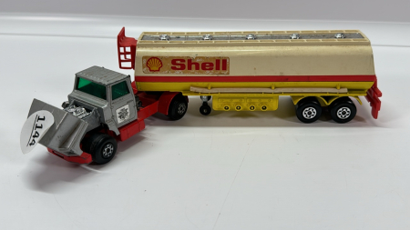 Shell Matchbox Semi Tanker -9in Long