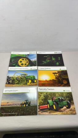 (6) JOHN DEERE SALES BROCHURES