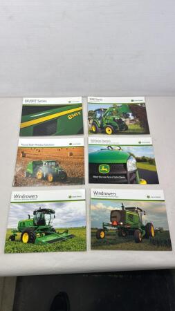 (6) JOHN DEERE SALES BROCHURES