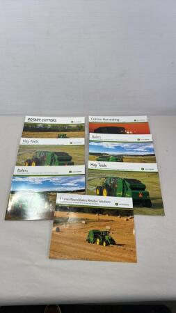 (7) JOHN DEERE SALES BROCHURES