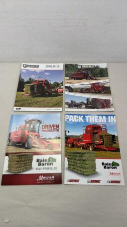 (4) MARCREST BALE BARON SALES BROCHURES