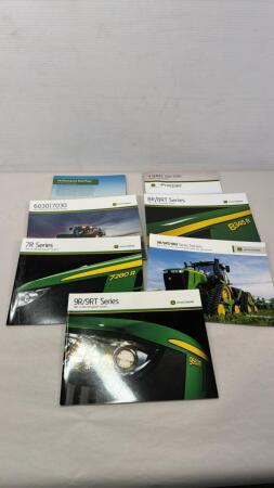 (7) JOHN DEERE TRACTOR SALES BROCHURES