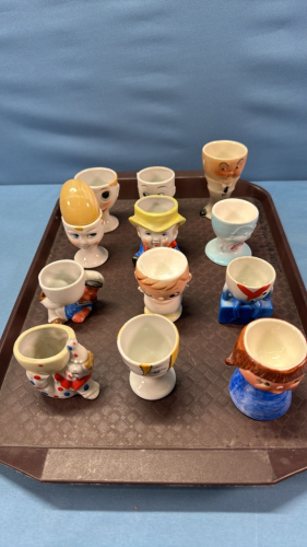 12 Egg Cups -See Notes