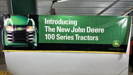 JOHN DEERE LAWNMOWER BANNER
