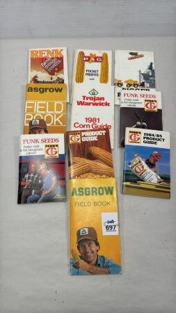 (10) SEED POCKET BOOKS