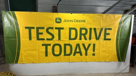 JOHN DEERE TEST DRIVE TODAY BANNER