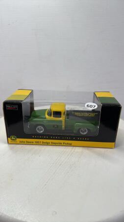 ELMIRA FARM SERVICE JOHN DEERE 1957 DODGE PICKUP