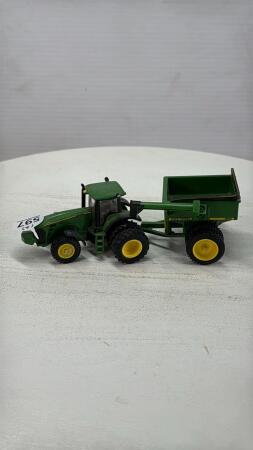 JOHN DEERE 8330&JOHN DEERE 500 CUSTOM GRAIN BUGGY
