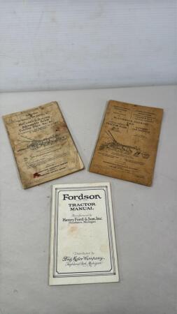 (3) OPERATORS MANUALS