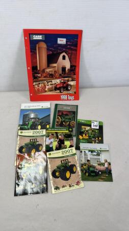 (9) FARM TOY BROCHURES