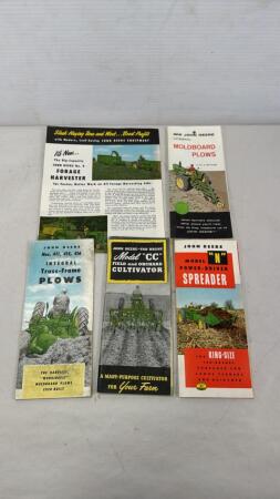 APPROX. 5 JOHN DEERE BROCHURES