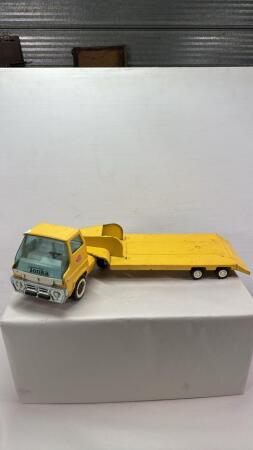 TONKA TRUCK AND BEAVER TAIL TRAILER