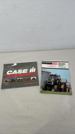 (2) CASE TRACTOR SALES BROCHURES