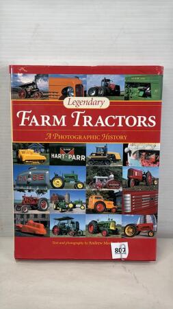 LEGENDARY FARM TRACTORS HARDCOVER BOOK