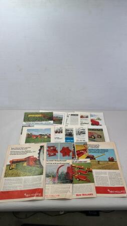 APPROX. 14 NEW HOLLAND CUT OUTS