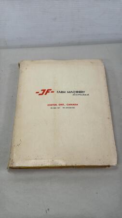 BINDER OF JF FARM MACHINERY LIMITED PRODUCTS