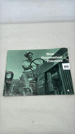 JOHN DEERE SALES BOOKLET FROM AROUND 1963