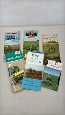 APPROX. 6 JOHN DEERE BROCHURES