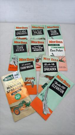 (10) NEW IDEA BROCHURES