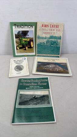 APPROX. 5 JOHN DEERE BOOKS