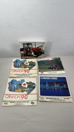 (5) ASSORTED CALENDARS FROM 1990'S