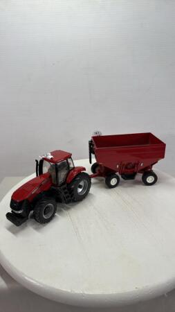 CASE 290 MAGNUM TRACTOR & GRAVITY WAGON