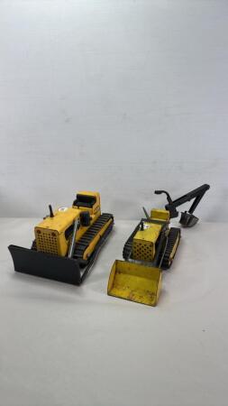 (2) TONKA CRAWLERS