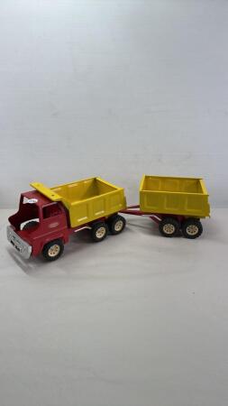 TONKA DUMP TRUCK WITH PUP