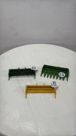 (3) COMBINE HEADS