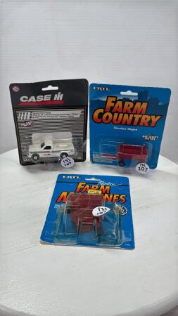 (3) 1/64 ERTL IMPLEMENTS