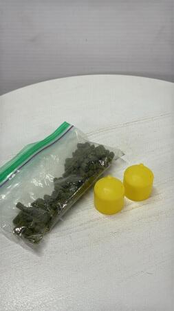 ASSORTMENT OF HAY BALES & (2) LIQUID TANKS